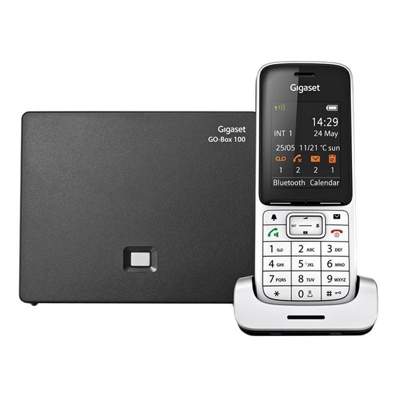 Телефон IP Gigaset SL450A GO, серебристый (SL450A GO)