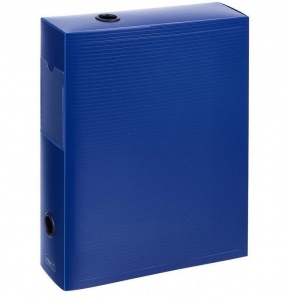 Короб архивный Attache (245x70x330мм, 70мм, до 650л., пластик) синий, 15шт.