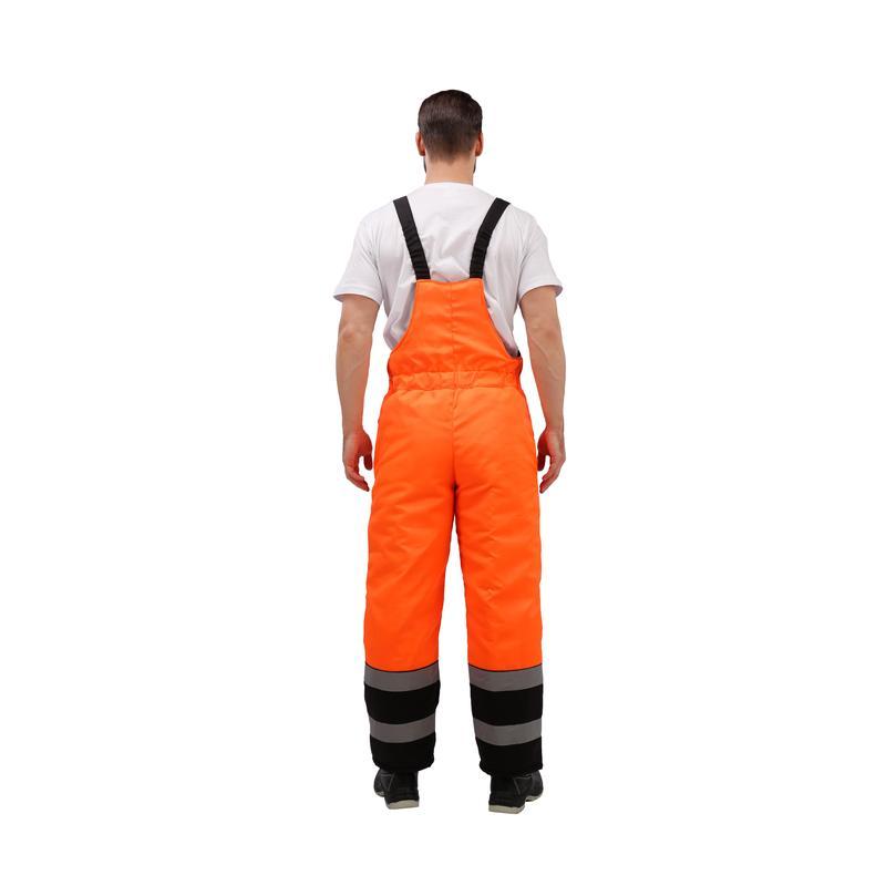 Спец.одежда Костюм зимний зд01-КПК с СОП, оранжевый/черный (размер 52-54, рост 158-164)