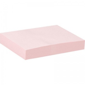 Клейкие закладки бумажные Attache Bright colours, розовый, 3 блока по 100л., 38х51мм