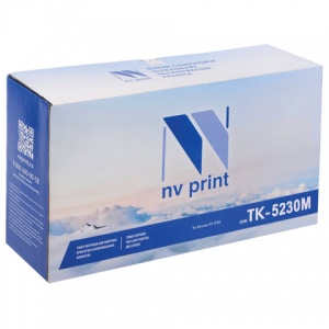 Картридж NV-Print совместимый с Kyocera TK-5230M (2200 страниц) пурпурный