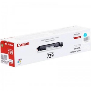 Картридж оригинальный Canon 729 (1000 страниц) голубой (4369B002)