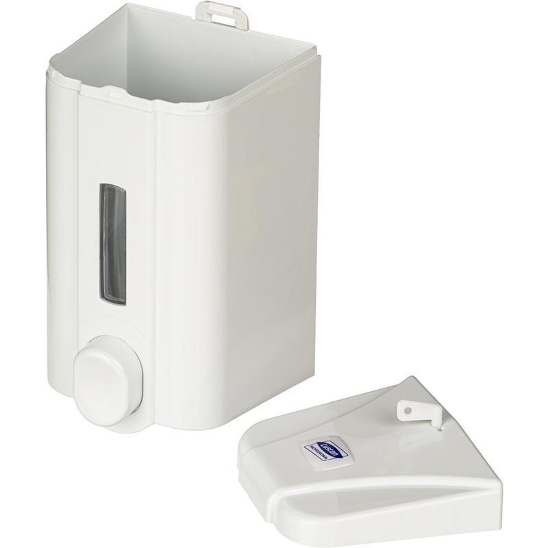 Диспенсер для жидкого мыла Luscan Professional S4, 1000мл, пластик белый