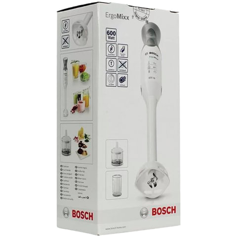 Блендер погружной Bosch MSM66020, белый (MSM66020)