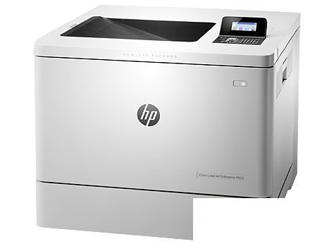 Принтер лазерный цветной HP Color LaserJet Enterprise M553dn, белый, USB/LAN (B5L25A)