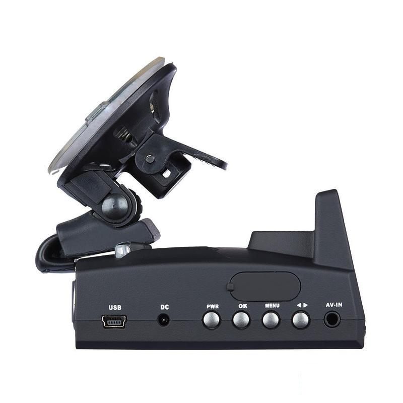 Автомобильный видеорегистратор c радар-детектором Dunobil Atom Duo, черный