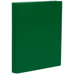 Папка файловая 100 вкладышей Стамм (А4, 30мм, 600мкм, пластик) зеленая (ММ-32214)