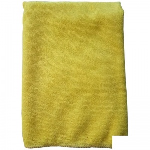 Тряпка для мытья пола ХозГрупп, 50х60см, микрофибра желтая
