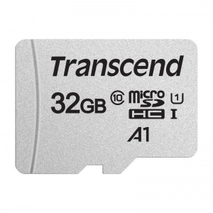 Карта памяти microSDHC Transcend, 32Gb, Class 10, 1шт. (TS32GUSD300S-A)