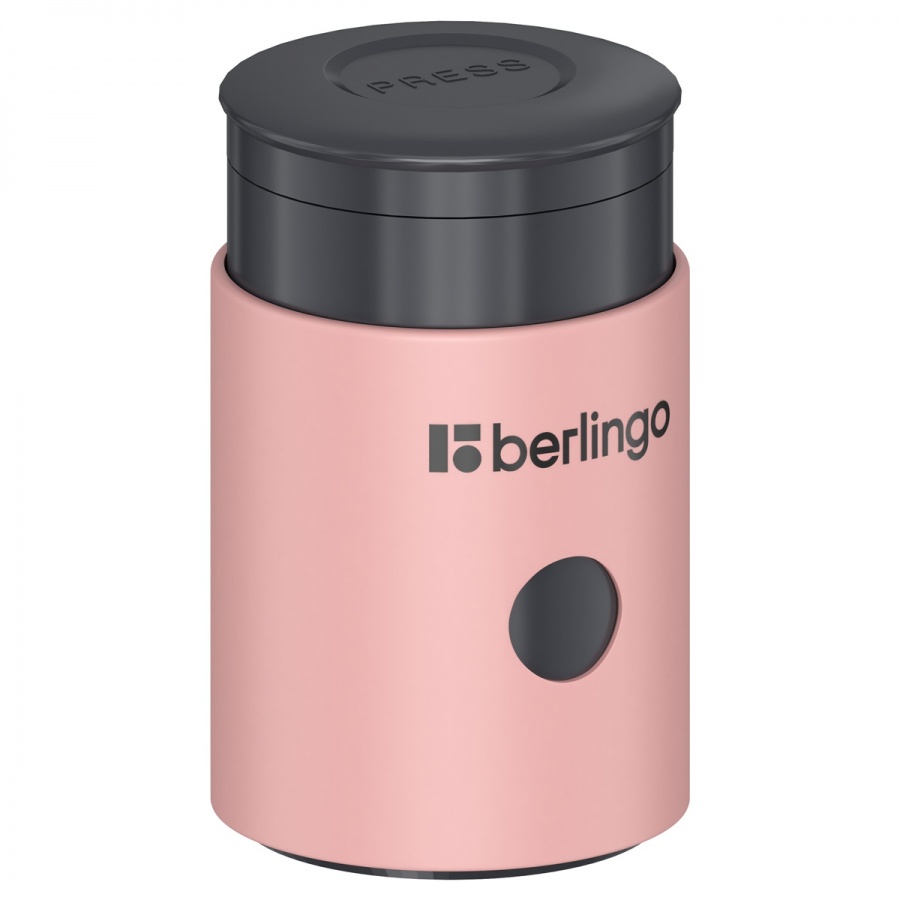 Точилка ручная пластиковая Berlingo Instinct (1 отверстие, с контейнером) (BBp_15026)