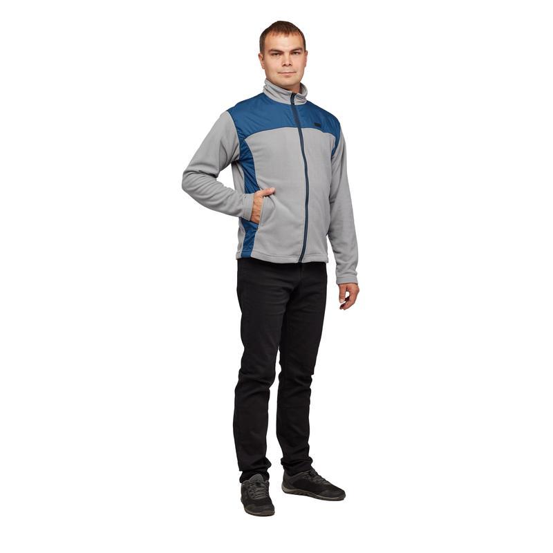 Спец.одежда летняя Толстовка мужская Статус-Т, серый/синий, размер 62