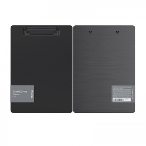 Доска-планшет Berlingo Steel&Style (A5+, до 100 листов, пластик (полифом), с зажимом) черный (PPf_94011)
