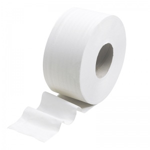 Бумага туалетная для диспенсера 2-слойная Kimberly-Clark Scott Mini Jumbo, белая, 200м, 12 рул/уп (8512)