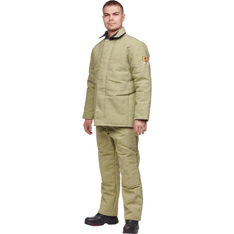 Униформа Костюм сварщика утепленный, цвет хаки (размер 56-58, рост 182-188)