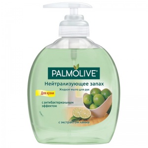 Мыло жидкое Palmolive "Нейтрализующее запах", 300мл, флакон с дозатором, 12шт.