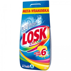 Стиральный порошок-автомат Losk "Color", для цветного белья, 8.1кг (9000101414288)
