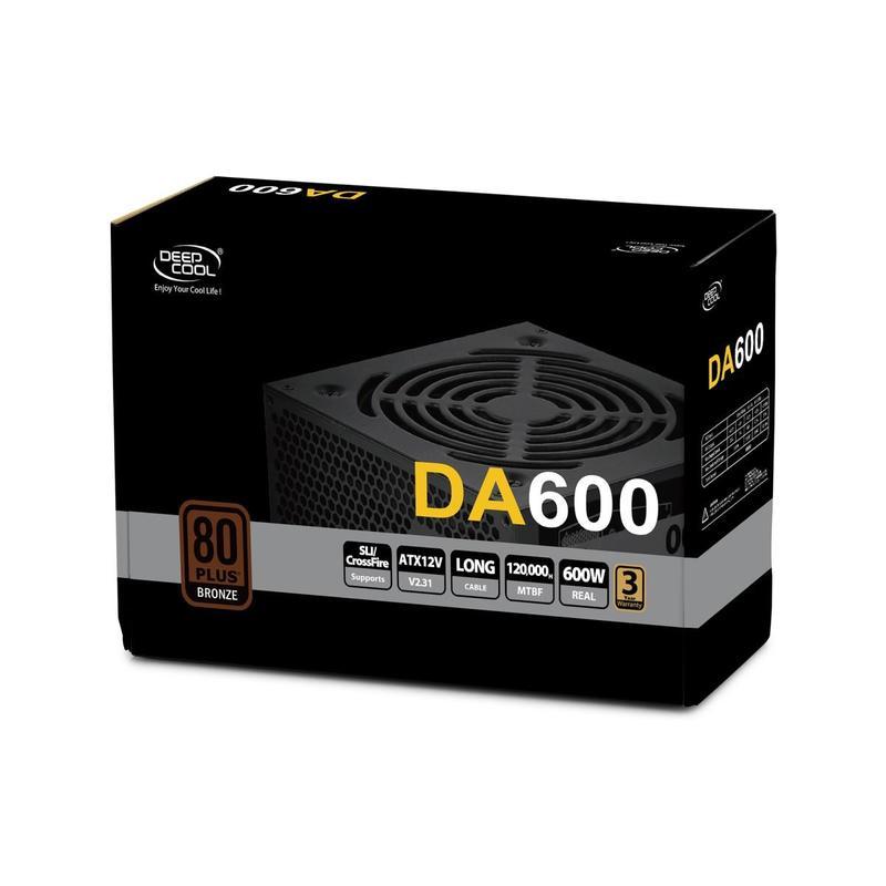 Блок питания Deepcool Aurora, 600Вт, черный (DA600)