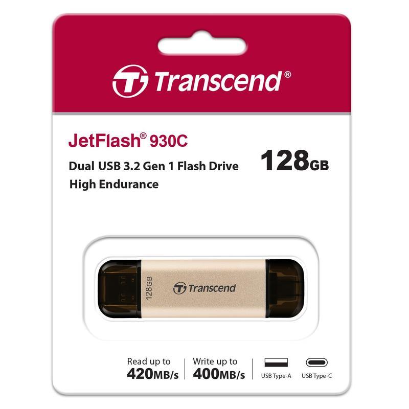 Флэш-диск USB 128Gb Transcend JetFlash 930C (TS128GJF930C)