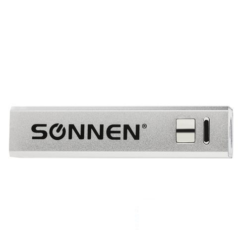 Внешний аккумулятор Sonnen Powerbank V61С (2600 mAh) серебристый (262749)
