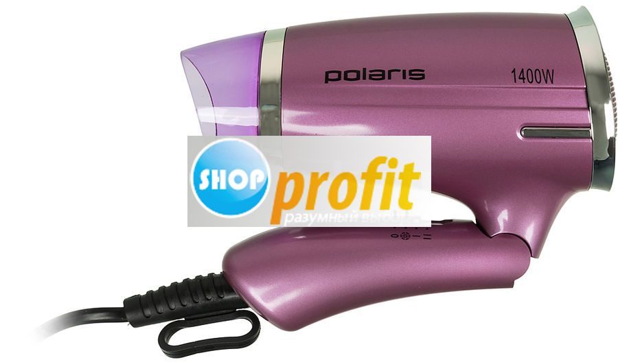 Фен Polaris PHD 1463T, 1400Вт, розовый (PHD1463T)