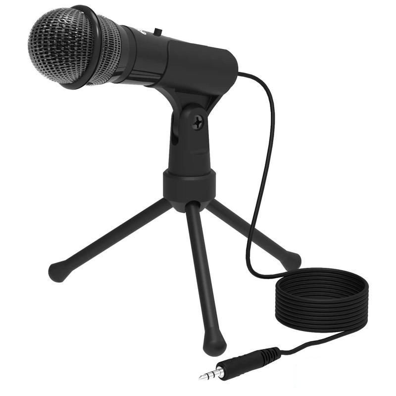 Микрофон Ritmix RDM-120, черный