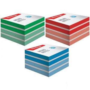 Стикеры (самоклеящийся блок) Berlingo Megatop, 90x90мм, 3 цвета, 450 листов (LNn_01139), 24 уп.