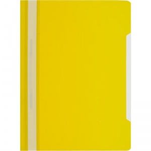 Папка-скоросшиватель Attache Economy (А4, до 100л., полипропилен) желтая, 10шт.