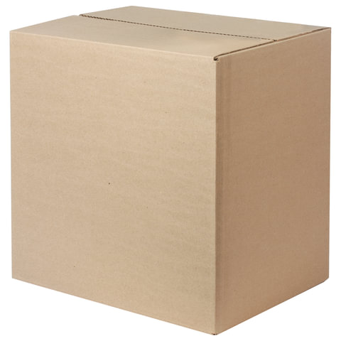 Короб картонный 370x270x370мм, картон бурый Т-22 профиль В, 20шт. (440056)