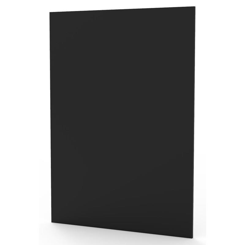 Доска меловая приставная/настенная Attache Non frame (14.8х21см, без рамки) черная