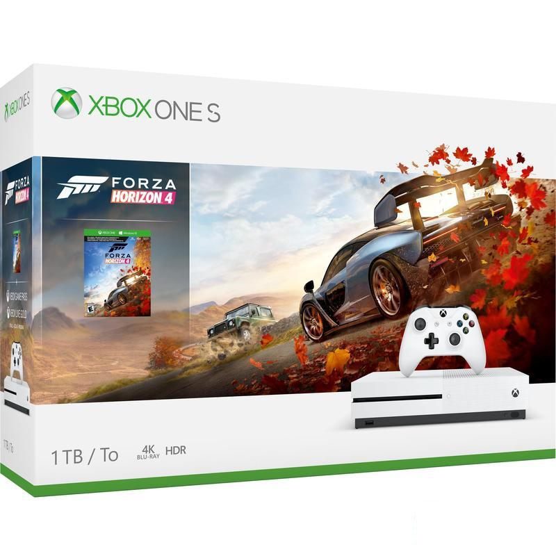 Игровая приставка Microsoft Xbox One S 1 Тб + Forza Horizon 4