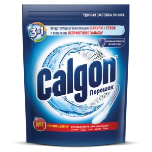 Смягчитель воды для стиральных машин Calgon 3в1, порошок, 1.5кг (3184463)