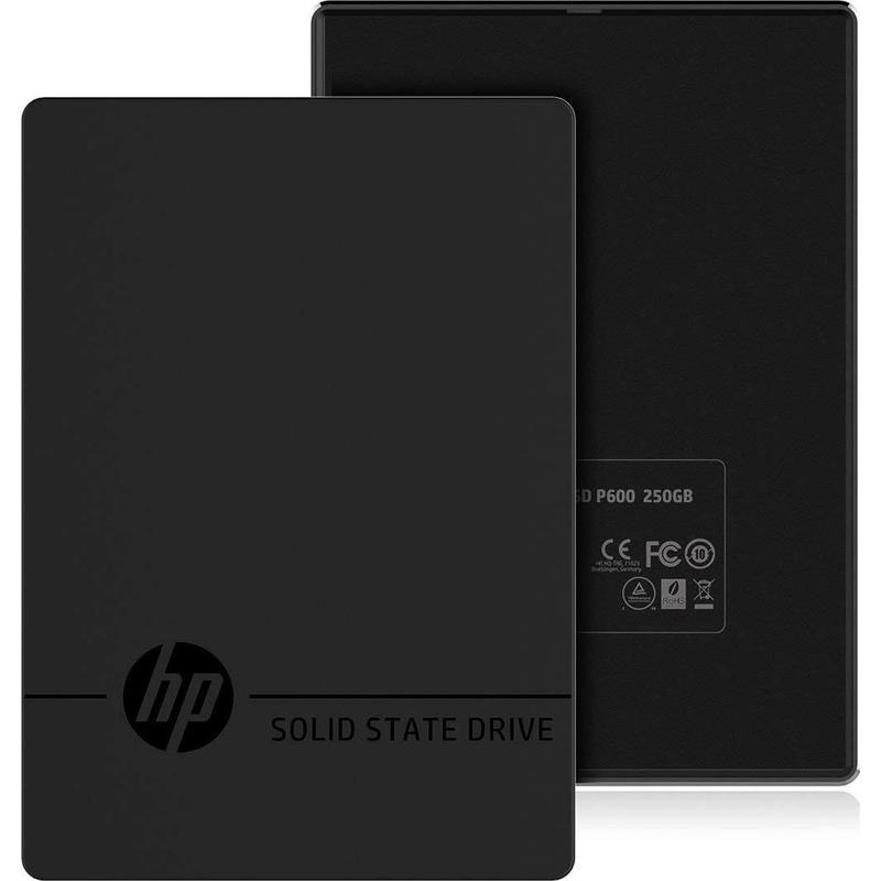Внешний жесткий диск HP P600, 250Гб, черный (3XJ06AA#ABB)
