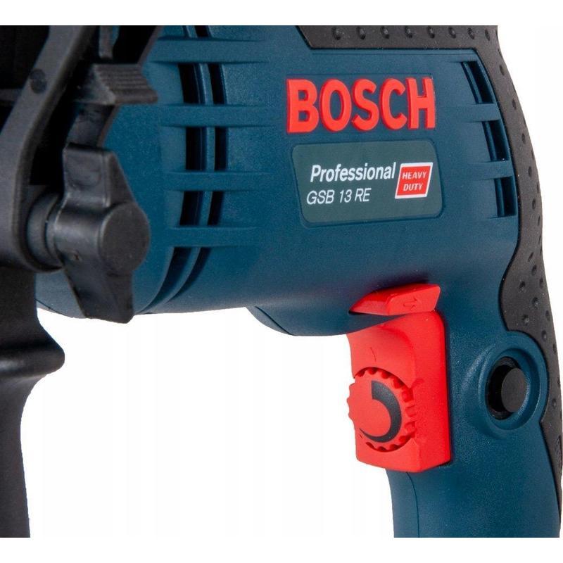 Дрель безударная Bosch GSB 13 RE, быстрозажимной патрон (0601217100)