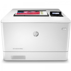 Принтер лазерный цветной HP LaserJet Pro Color M454dn, белый, USB/LAN (W1Y44A)
