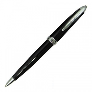 Ручка шариковая Pierre Cardin Espace (синий цвет чернил, корпус черный, латунь, лак, хром) (PC3800BP)