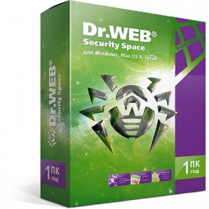 Антивирус Dr.Web Security Space, 1 ПК на 1 год (BHW-B-12M-1-A3)
