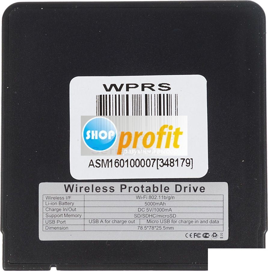 Адаптер-переходник AgeStar WPRS, для HDD Mobile, черный (WPRS)