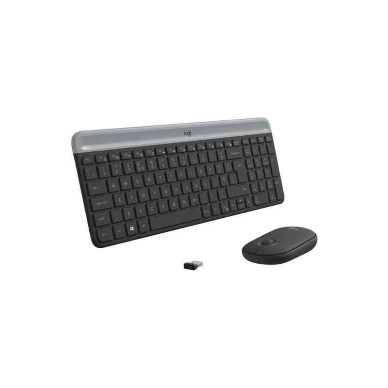 Набор клавиатура+мышь Logitech MK470, беспроводной (920-009206)