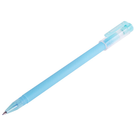 Ручка гелевая стираемая Юнландия &quot;Лимонад&quot; (0.35мм, синяя) 12шт. (143654)