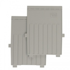 Пластиковый разделитель для картотеки HAN А6 (вертикальный) серый, 5шт. (HA9026-1/К/11)