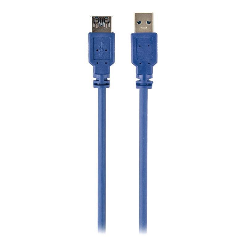 Кабель USB3.0 Cablexpert, USB-A (m-f), 1.8м (CCP-USB3-AMAF-6)