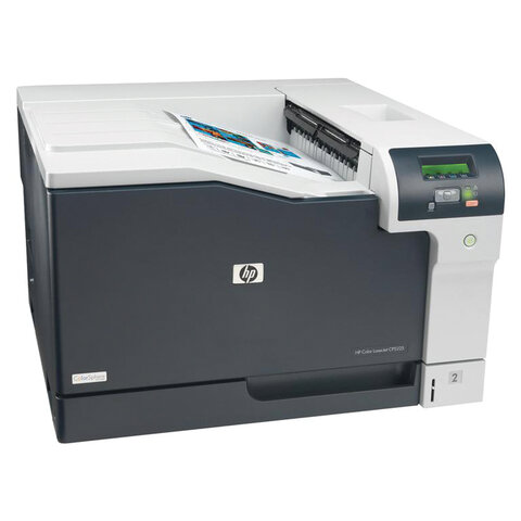 Принтер лазерный ЦВЕТНОЙ HP Color LJProfessional CP5225dn, А3, 20 страниц/мин, 75000 страниц/месяц, ДУПЛЕКС, сетевая карта, (CE712A)