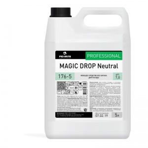 Промышленная химия Pro-Brite Magic Drop Neutral, средство для ручного мытья посуды, концентрат 5л, 4шт. (176-5)