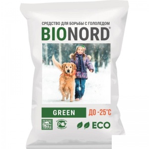 Реагент противогололедный Bionord Green 23кг