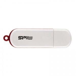 Флэш-диск USB 8Gb Silicon Power LuxMini 320, белый (SP008GbUF2320V1W)