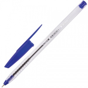 Ручка шариковая Staff (0.35мм, синий цвет чернил, масляная основа) 1шт. (141705)