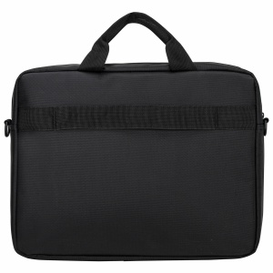Сумка-портфель Brauberg "Protect" с отделением для ноутбука 15.6", 2 отделения, черная, 30х40х7см (270831)