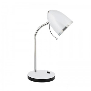 Светильник Camelion KD-312 C01 (лампа накаливания, E27, 60Вт) белый