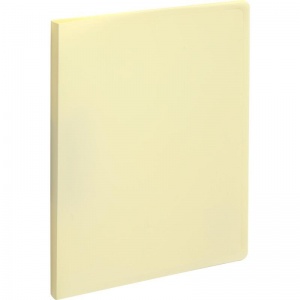 Папка с зажимом Attache Акварель (А4, до 120л., пластик) желтая