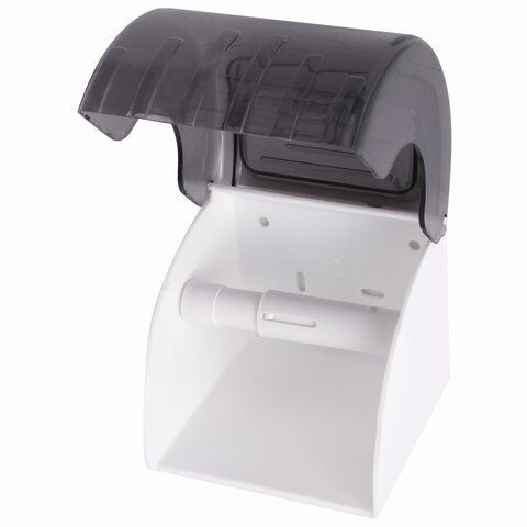 Держатель для туалетной бумаги рулонной Лайма, пластик тонированный серый (605044), 36шт.